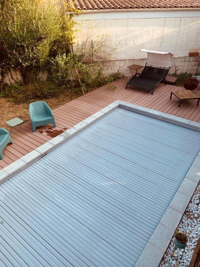 Appartement Independant Avec Jardin Et Acces Piscine Ним Екстериор снимка